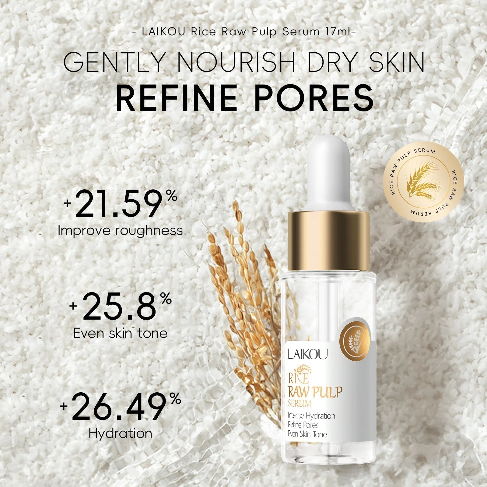 17ml White Rice Essences Skin Care Hydrating